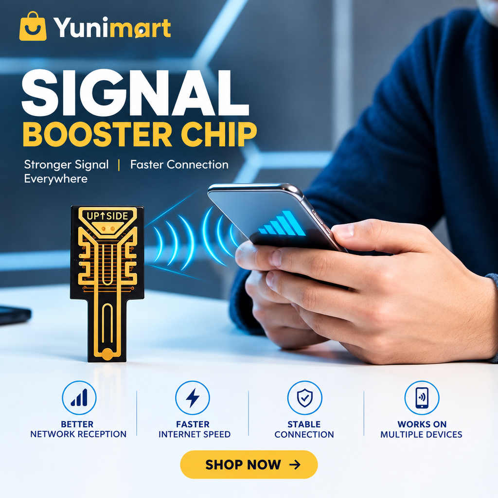 Smart signal booster Chip Sticker