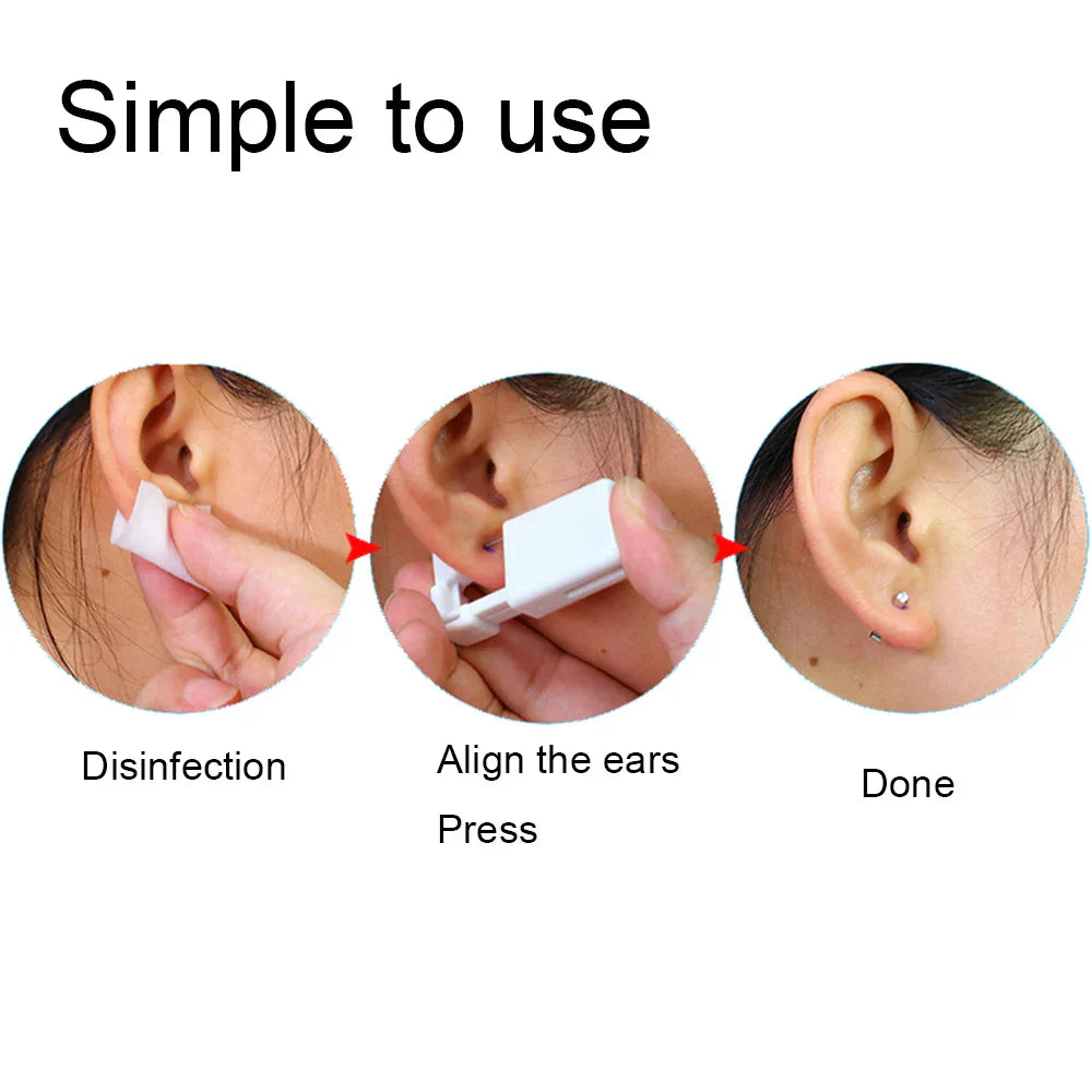 Ear piercing tool