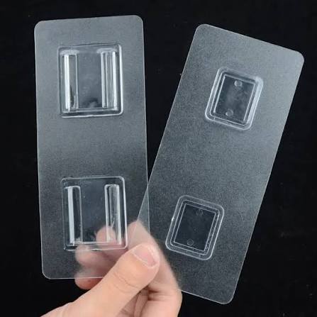 Double-Sided Adhesive Wall Hooks(Pair of 10)