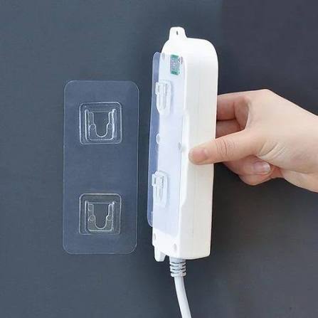 Double-Sided Adhesive Wall Hooks(Pair of 10)