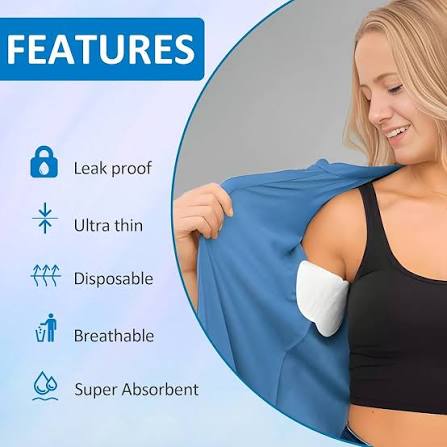 Underarm Sweat Absorbing Pads ( Pack of 12)