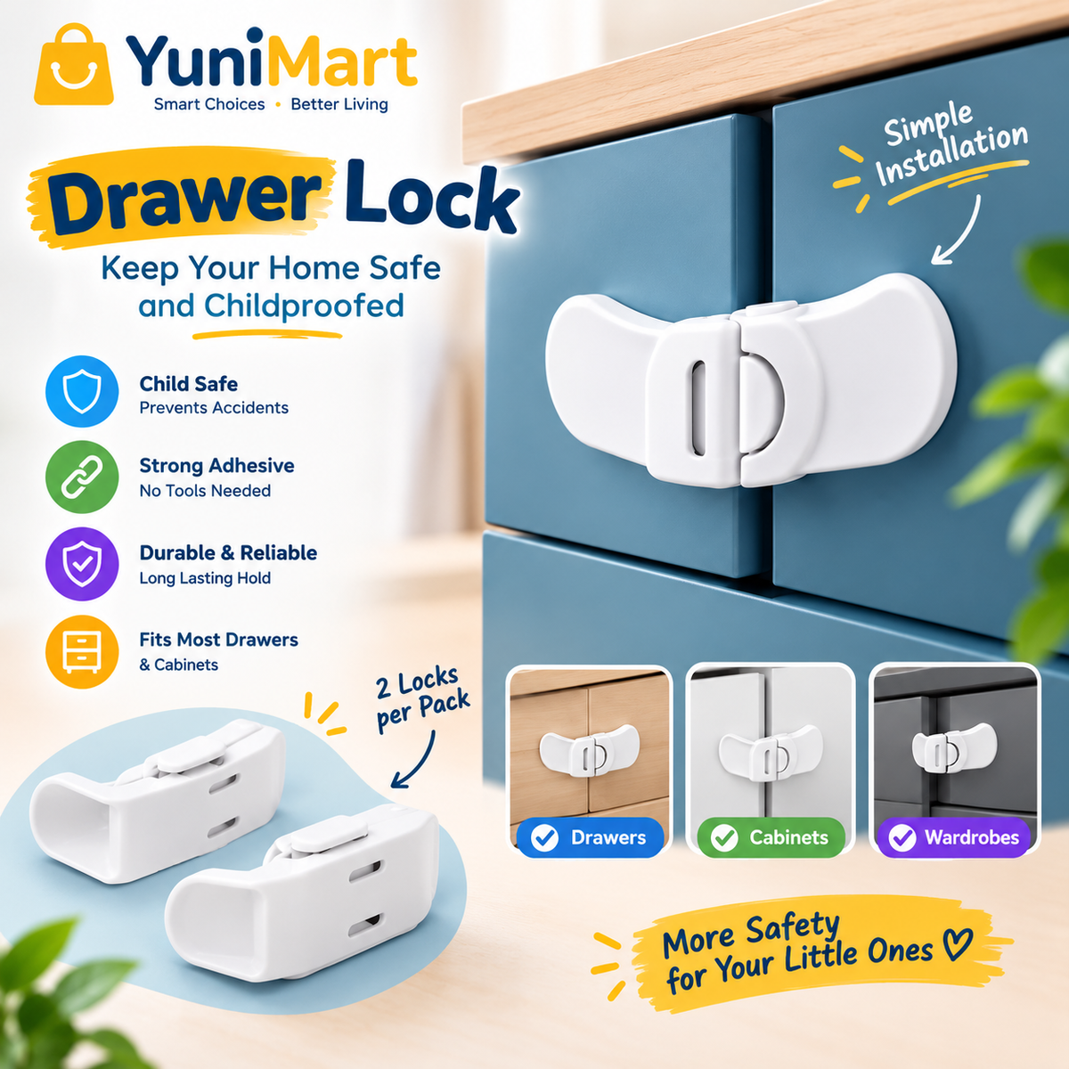 BabySafe Drawer Lock