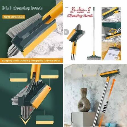 3 in 1 Cleaning Brush with Wiper