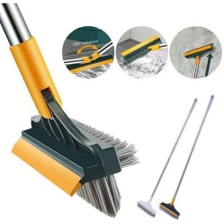 3 in 1 Cleaning Brush with Wiper