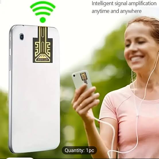 Smart signal booster Chip Sticker