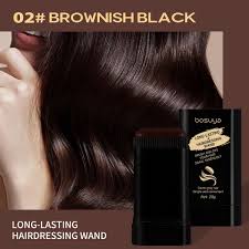 Bosuya Hair Dye Wand – Instant Gray Coverage, Long Lasting Color  (Black/Brown)