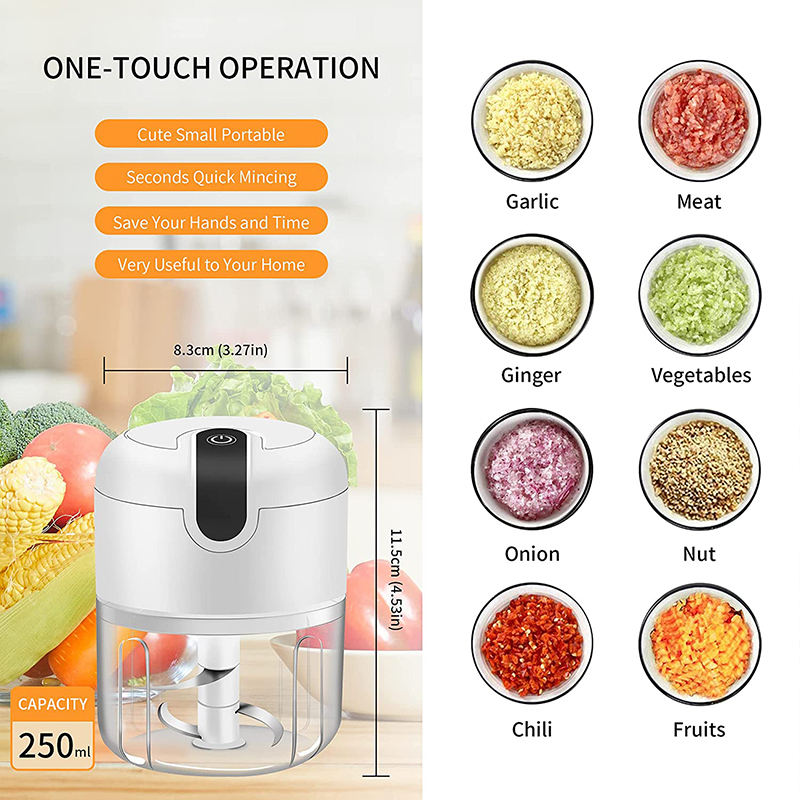 Rechargeable Mini Electric Chopper