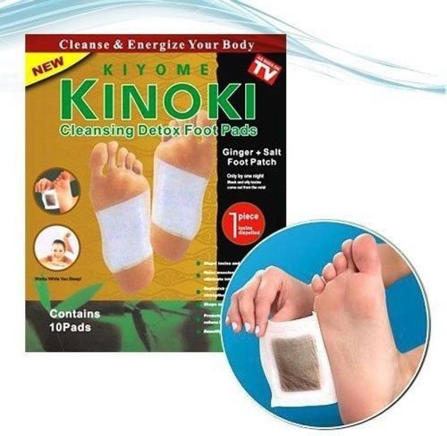 Natural Detox Foot Patches – 10 Pieces