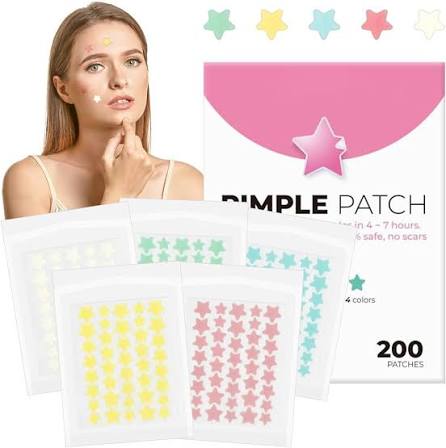 Pimple Remover Patches – 200 Patches | Fast & Natural Acne Care