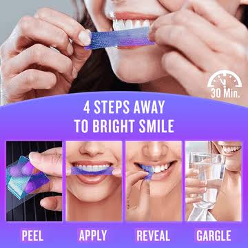 GEGEMOON Teeth Whitening Strips( 7 Pairs)