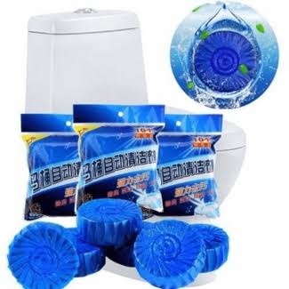 Toilet Cleaner Flush Tank Powerful Scented Tablet 300 Flush Each Tablet( Pack of 10)